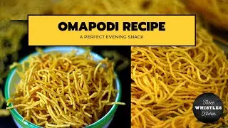 Omapodi Recipe | How to make Plain Sev Mixture | Snacks Recipe