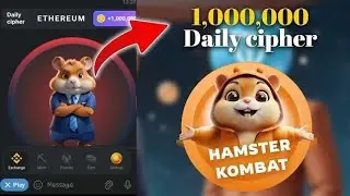 Hamster kombat daily combo | Hamster kombat daily cipher | hamster kombat | daily cipher