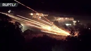 «Ракетная война»  греческая деревня встретила Пасху «с огоньком»
