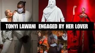 SERIAL ENTREPRENEUR TONYI LAWANI ENGAGED BY HER LOVER THE UNKNOWN  ON VALENTINE'S DAY