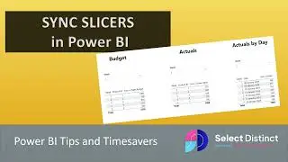 Sync Slicers in Power BI