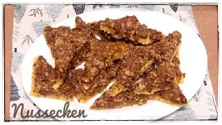 Heute habe ich ein super leckeres Nussecken Rezept für euch