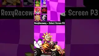 Roxy Raceway Character Select (Part3) #shorts #roxy #karting
