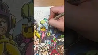 Day 39 Drawing EVERY Brawler - Ash 