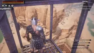 CONAN EXILES how to upgrade walls (beginner start)
