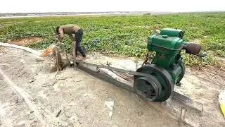 Diesel Engine Waterpump Machine l Pani wala engine l Kisan Bast Sinchai Setup