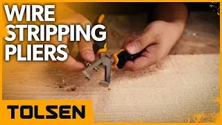TOLSEN Wire Stripping Pliers | Wire Stripper | Wire Cutter
