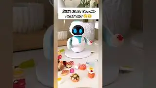 Eilik robot getting lots of toys #eilik #eilikrobot #petrobot #petbot #airobot #petbot #aibot
