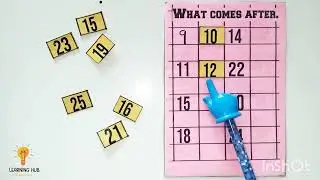 Concept Of What Comes After | Learning After Numbers Concept For Kids | What Comes After