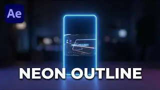 Neon Outline in After Effects with Saber Effect
