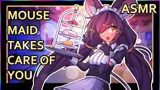 Cute Mouse Maid Cafe Special Treatment  | ASMR | Personal Attention | [ear rubs] [assorted triggers]