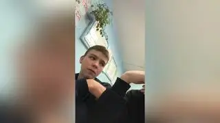 Чел рыгает на протяжении 35 секунд 