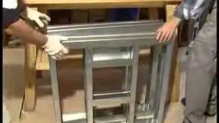 Передача про сборку металлического каркаса из ЛСТК.