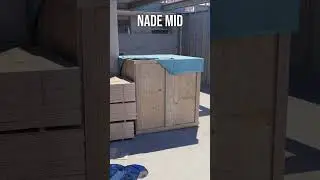 get FREE damage with this mid nade on Vertigo in CS2 #cs2 #counterstrike2 #shorts