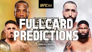 UFC 304 Edwards vs Muhammad 2 Full Card Predictions and Betting Breakdown!