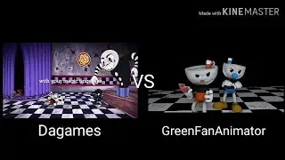 Cuphead Song - Brothers in arms Part 2 (Dagames vs GreenFanAnimator)