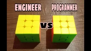 Engineers VS Programmers be like...😎 Rubik's cube 😊😊