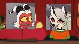 helluva boss but it's only every time when loona call moxxie fat  (so far-)