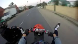 Stunt покатушка на скутере #4