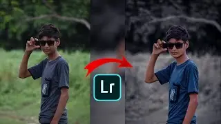 Blue And Black Tone Lightroom photo editing Tutorial in preset dawnload free