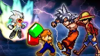 Sonic Chaos OP(AF) & Marigi VS Goku DBS V3.5 OP(AF) & TC Luffy OP in Jump Force Mugen