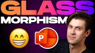 PowerPoint Presentation Skills: Creating the Glassmorphic Effect! ✨