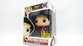 Wonder Woman Amazonia Funko Pop - Hot Topic Exclusive