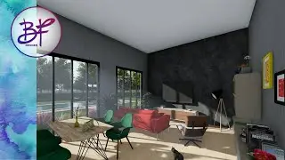 3d  animation - interior rendering