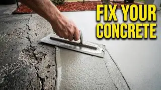 How To Skim Coat A Concrete Patio - Pour Concrete Surface