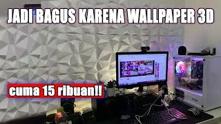 Cara Pasang Wallpaper 3D Diamond Anti Ribet | Wallpaper 3D Diamond Aesthetic