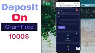 How to deposit on gramfree website,  Deposit gram in gramfree | How to deposit money in GramFree