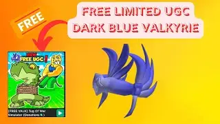 How to get Dark Blue Valkyrie in Tug of War Simulator( Roblox Free Limited UGC)