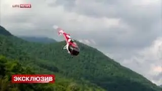 tourist helicopter crash in river near Sochi