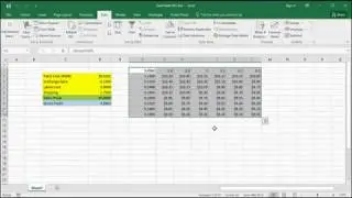 Business Intelligence: What-If Analysis with Excel Data Tables
