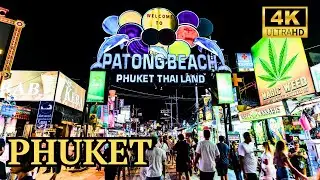 Not What I Expected! ONLY Day And Night Walk Of Bangla Road Patong Phuket 4K