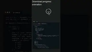 Download Progress Animation || html & css || 