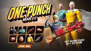 One Punch Man M1887 Return Free Fire 😮 | One Punch Man Event 2.0 | Free Fire New Event | SaaD GaminG