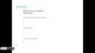 Tutorial for stack operations using Java