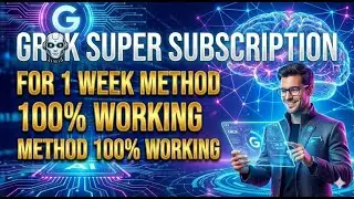 Super 𝗚𝗥𝗢𝗞 pro 🤩😍 𝟳 𝗗𝗔𝗬s 𝗙𝗥𝗘𝗘 𝗧𝗥𝗜𝗔𝗟 METHOD BY MR.AS TECH