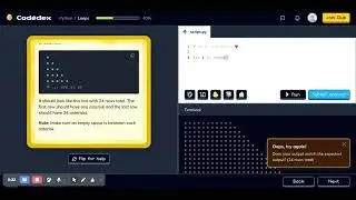 🔥 Python For Loop Tutorial | Print Star Pyramid Pattern in 24 Rows