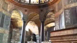 أية صوفيا من الداخل في استانبول