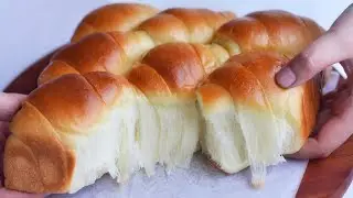 The softest eggless bread! The softness lasts up to 3 days. You will not buy bread anymore.
