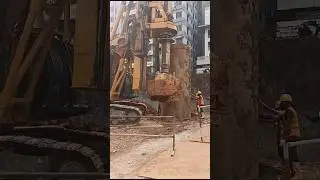 Casing Drive for Bored Pile