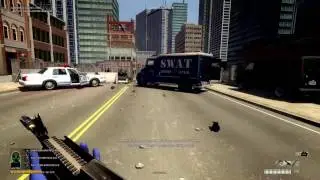 Payday: The Heist - Clear the Zone of Cops (Armitage Ave.) (1080p)