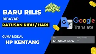 Hasilkan Ratusan Ribu Perhari Cuma modal Google Translate, Cara Menghasilkan Uang Dari Internet