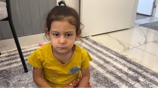MİRA KENDİNİ İFADE ETMEYE BAŞLADI GÖSTEREREK ANLATMAYA ÇALIŞIYOR🥹ÇOK PRATİK OLUYOR😊EŞİMİN ODASI OLDU