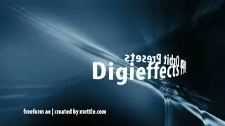 After Effects: FreeForm AE - Orbit Text - Free Presets and Project Files