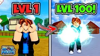 Get Your First 100 LEVELS in Blox Fruits! [Beginner's Guide 100-200!] Noob To Pro (P.1)