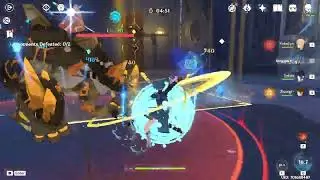 Genshin Impact Tenacity domain cleared in seconds (Yoimiya Team)
