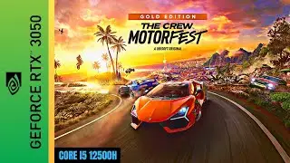 The Crew Motorfest - Intel Core I5 12500H - RTX 3050 - Acer Nitro 5